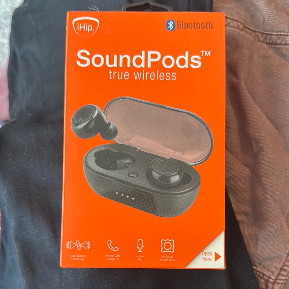 h.i.p. SoundPods Wireless Earbuds - Black